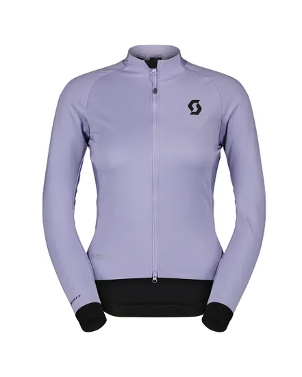 Veste coupe-vent Femme RC PRO WARM GORE-TEX WINDSTOPPER Violet/Noir