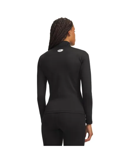 T-shirt manches longues Femme UA COLDGEAR MOCK Noir