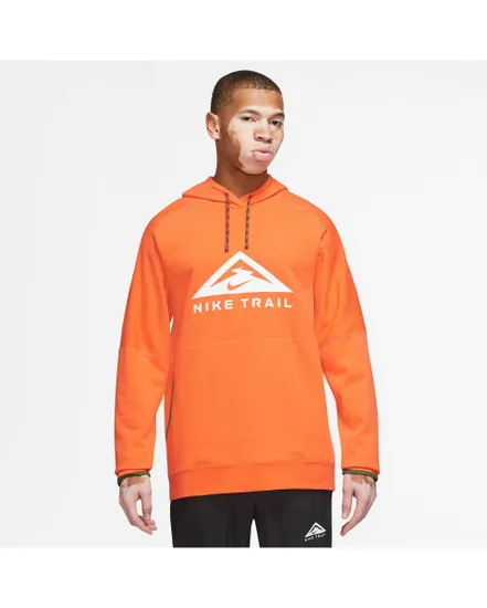 Sweat a capuche manches longue Homme M NK DF MAGIC HOUR HOODIE Orange