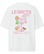 T-shirt Femme PCGRINK Imprimé Manches Courtes