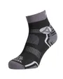 2 paires de chaussettes Unisexe TRAVEL gris et rouge