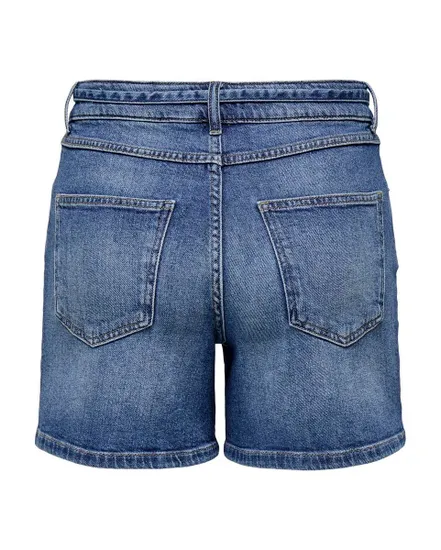 Short Femme ONLGIORGIA MW SHORTS AZG DNM CS Bleu