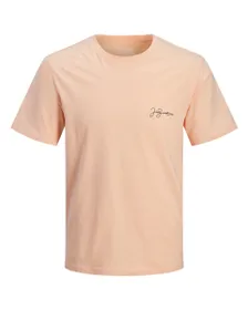 T-shirt Homme JORSUMMERVIBES TEE SS CREW NECK S2SS26 Orange