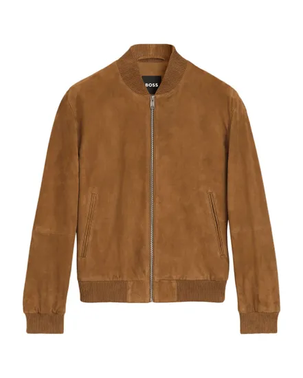 Veste zippée Homme H-MULLER Brun Clair