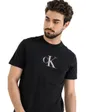 T-Shirt Homme SS 30S Distress Monogram Graphic