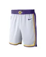 Short de basketball Homme LAL M NK SWGMN SHORT HOME Blanc