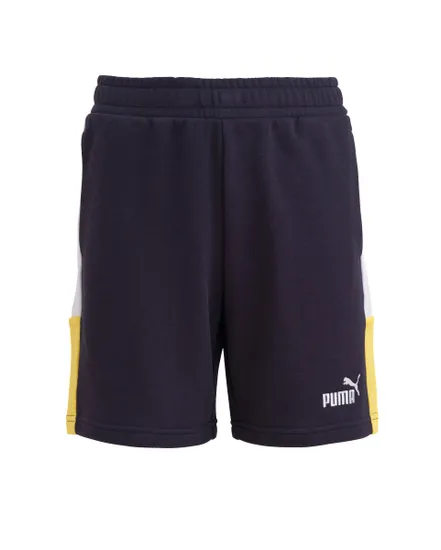 Short Enfant ESS BLOCK TR Bleu