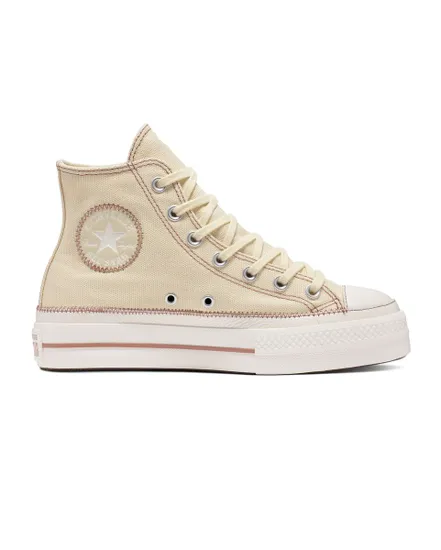Chaussures Femme CHUCK TAYLOR ALL STAR LIFT Beige