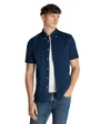 Chemise Homme Lin Blend Solid Ss