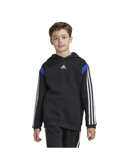 Sweat à capuche Enfant B HD CB Noir