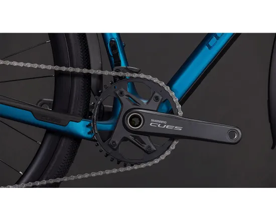 Vélo trekking NULANE C:62 SLX FE Bleu/Bleu