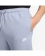 Pantalon de survetement Homme M NK CLUB FT JOGGER Gris