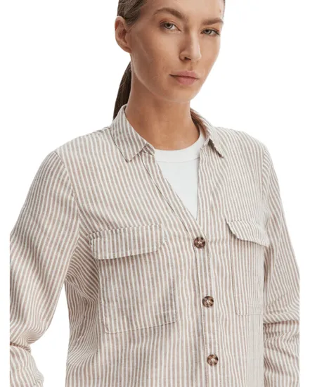 Chemise Femme VMLINN Lin Bumpy Manches Longues