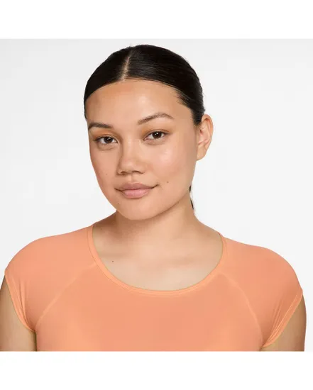 T-shirt Femme W NK TEMPO SWOOSH RUN DF SS Orange