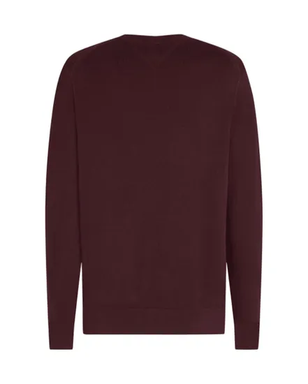 Pull col rond Homme PIMA ORG CTN CASHMERE CREW NECK Bordeaux