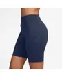 Cycliste Femme W NK DF ONE HR 8IN PKT SHORT Bleu