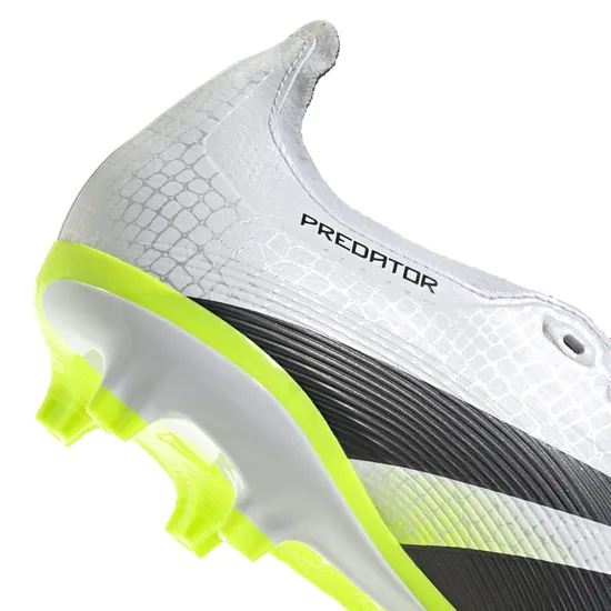 Crampons de football Unisexe PREDATOR LEAGUE FT FG/MG Blanc