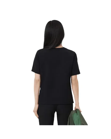 Tee-Shirt Femme Lacoste Col V
