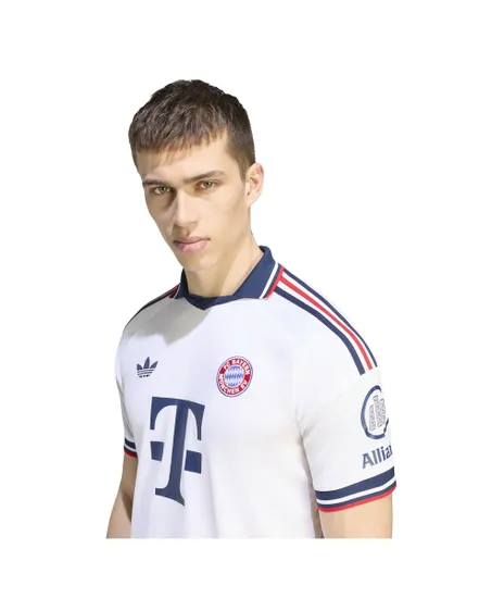 Maillot de football Homme FCB A JSY Blanc