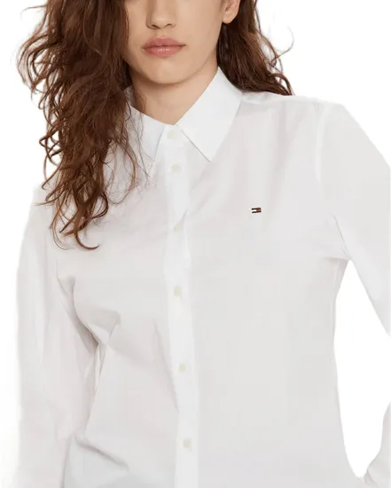 Chemisier Femme COTTON STRETCH REGUL TH Blanc