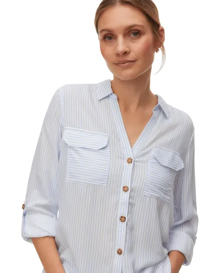 Chemisier Femme VMBUMPY L/S SHIRT NEW WVN NOOS