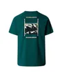 T-shirt Homme M SS NORTH FACES TEE Vert