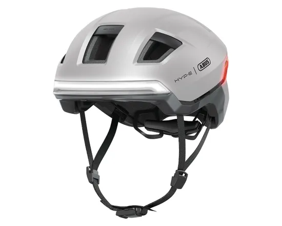 Casque loisir/urbain Unisexe HYP-E Argent Brillant