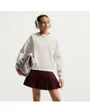 Sweat à Col Rond Femme Studio Boxy Fleece