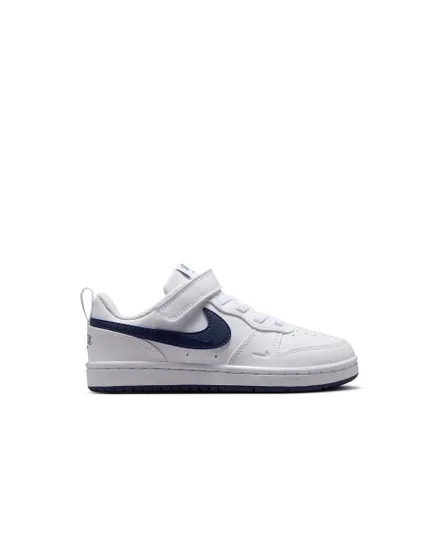 Chaussures Garçon COURT BOROUGH LOW BRND (PS) Blanc
