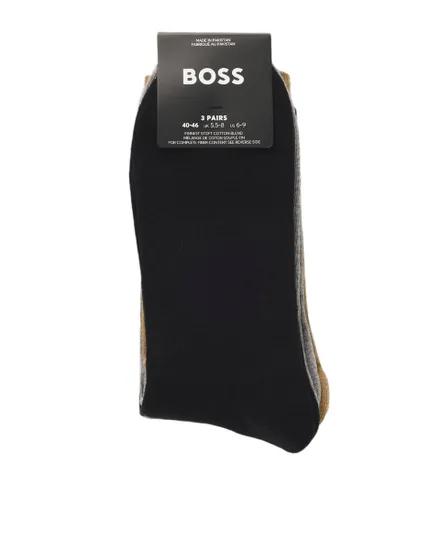 Lot de 3 paires de chaussettes Homme 3P RS GIFTSET UNI CC Multicolore