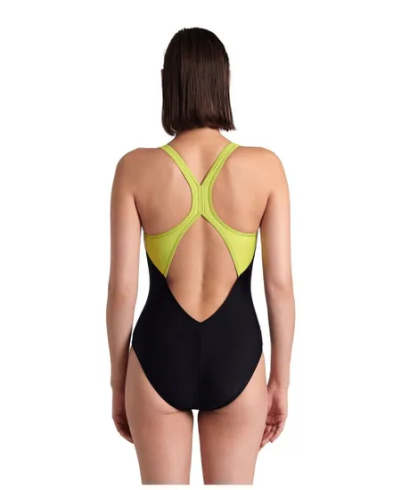 Maillot de bain Femme WOMEN S ARENA GLEAM SWIMSUIT V BACK Noir