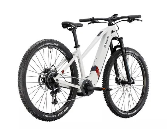 VTT électrique semi rigide Femme CAIRON S 8.0 TRAPEZE Blanc/Cuivre