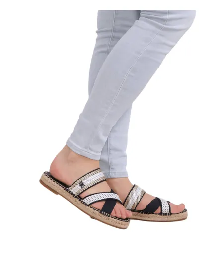 Sandales Femme GOLDEN WEBBING SANDAL Bleu Marine