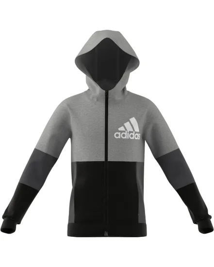 Sweat à capuche enfant Enfant U CB FZ HOODIE Gris