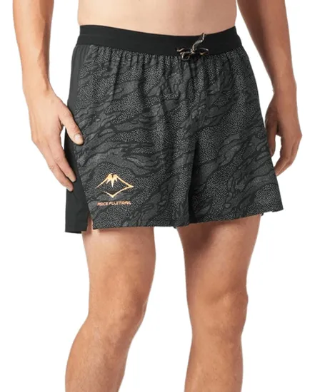 Short De Trail Running Homme FUJITRAIL All Over Print 5In Short