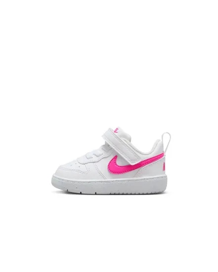 Chaussures Bebe fille Nike COURT BOROUGH LOW RECRAFT TD Blanc Sport 2000 Ref DV5458 113