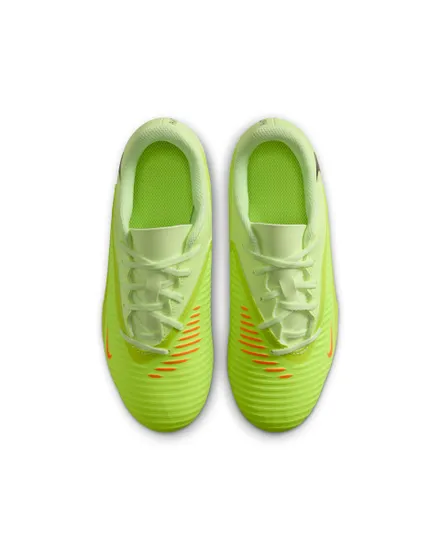 Crampons de football Junior garcon JR PHANTOM 6 LOW CLUB FG/MG Jaune