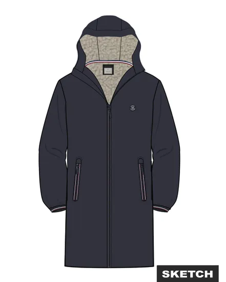 Blouson matelassé Homme JPRBLUALVES PARKA FR Bleu