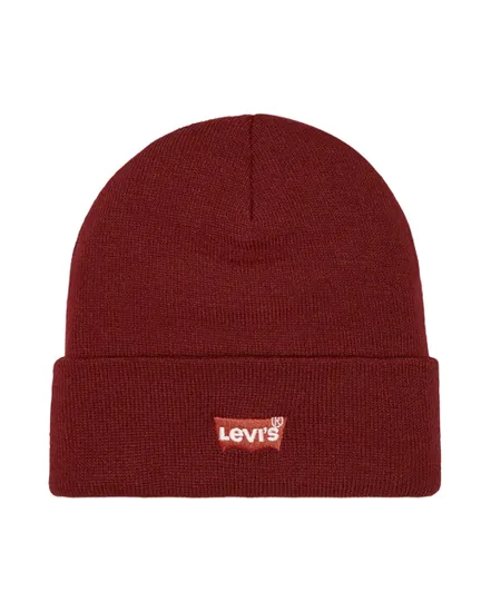Beanie Homme Femme Rouge Batwing