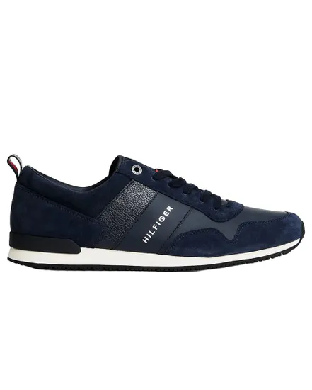 Baskets Basses Homme Iconic Leather Suede