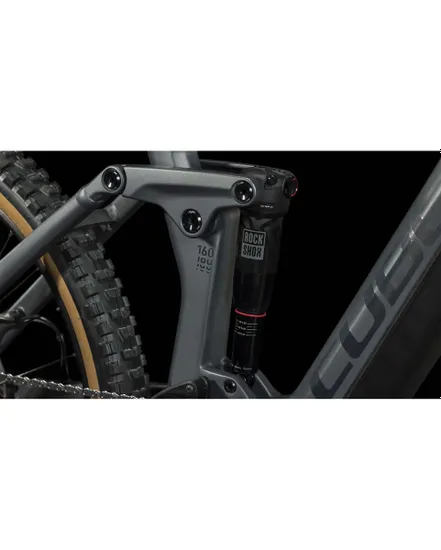 VTT électrique tout suspendu Unisexe STEREO HYBRID 160 HPC RACE 750 Gris