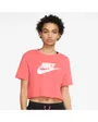 T-shirt femme W NSW TEE ESSNTL CRP ICN FTR Rose