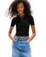 Polo Femme POINTELLE POLO Noir