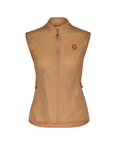 Gilet coupe-vent Femme EXPLORAIR LIGHT WB Rose Beige