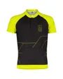 Maillot manches courtes Enfant RC TEAM JUNIOR Noir/Jaune