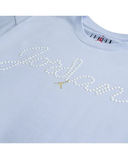 T-shirt Fille JDG W PEARL JORDAN SS TEE Bleu