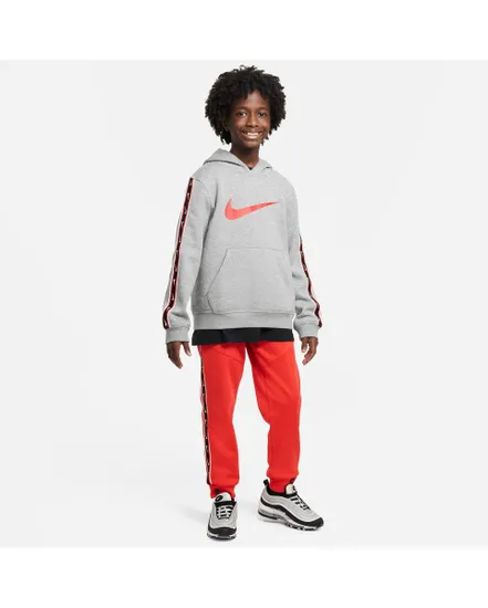 Nike Sweat à Capuche NSW Tech Fleece Winterized FZ - Gris/Noir Enfant