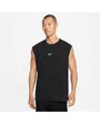 Débardeur Homme M NK TEE LSE SL TRAIN HRD WRK Noir