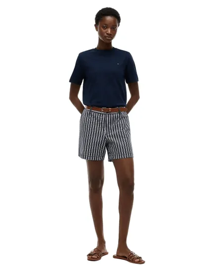 Tee-Shirt Femme Boxy Interlock