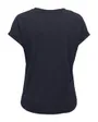 T-shirt Femme ONPFREI LIFE EMBR SS BAT LOOSE JRS TEE Bleu